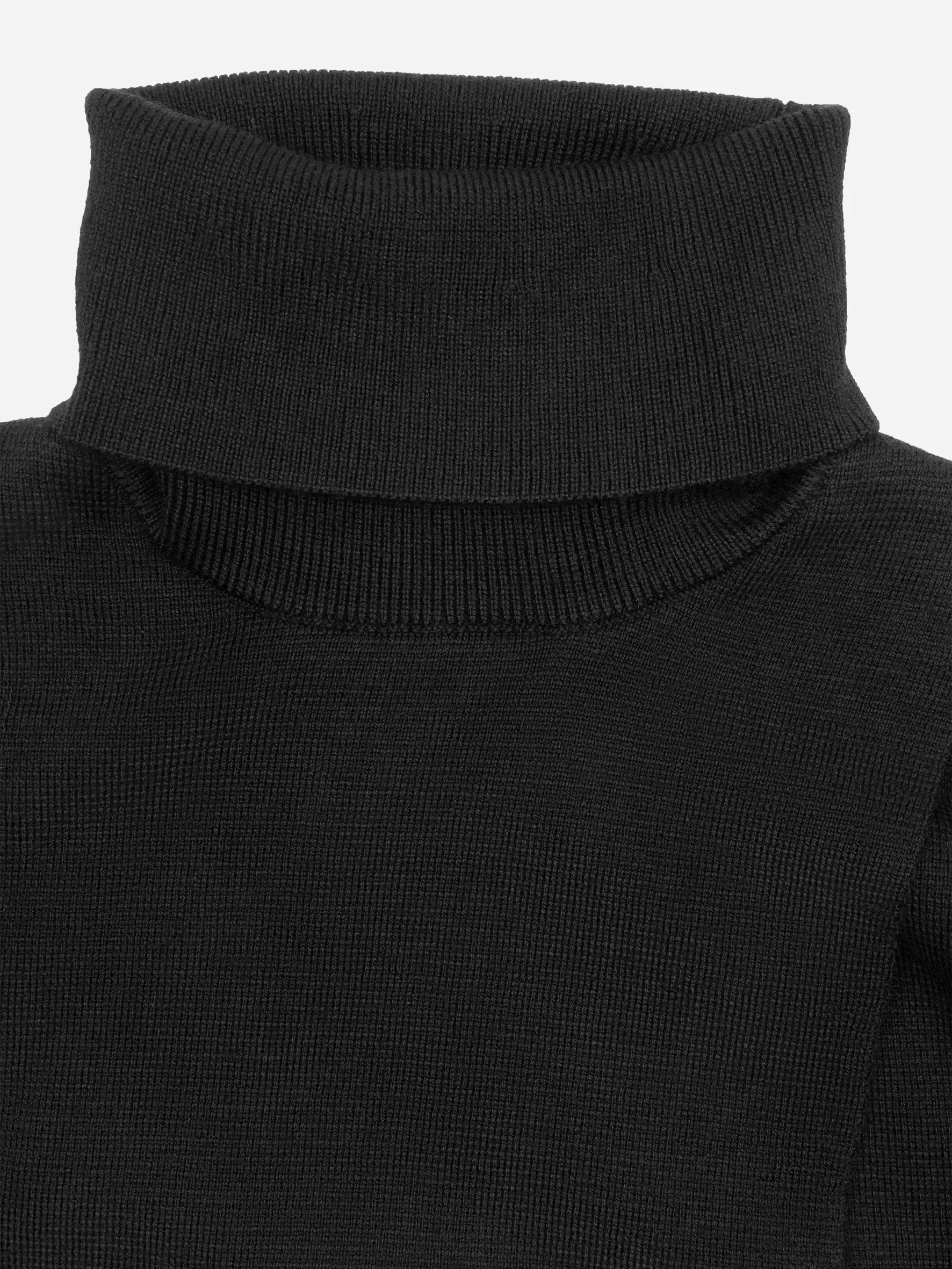 006 - Oversized Asymmetric Knit Turtleneck