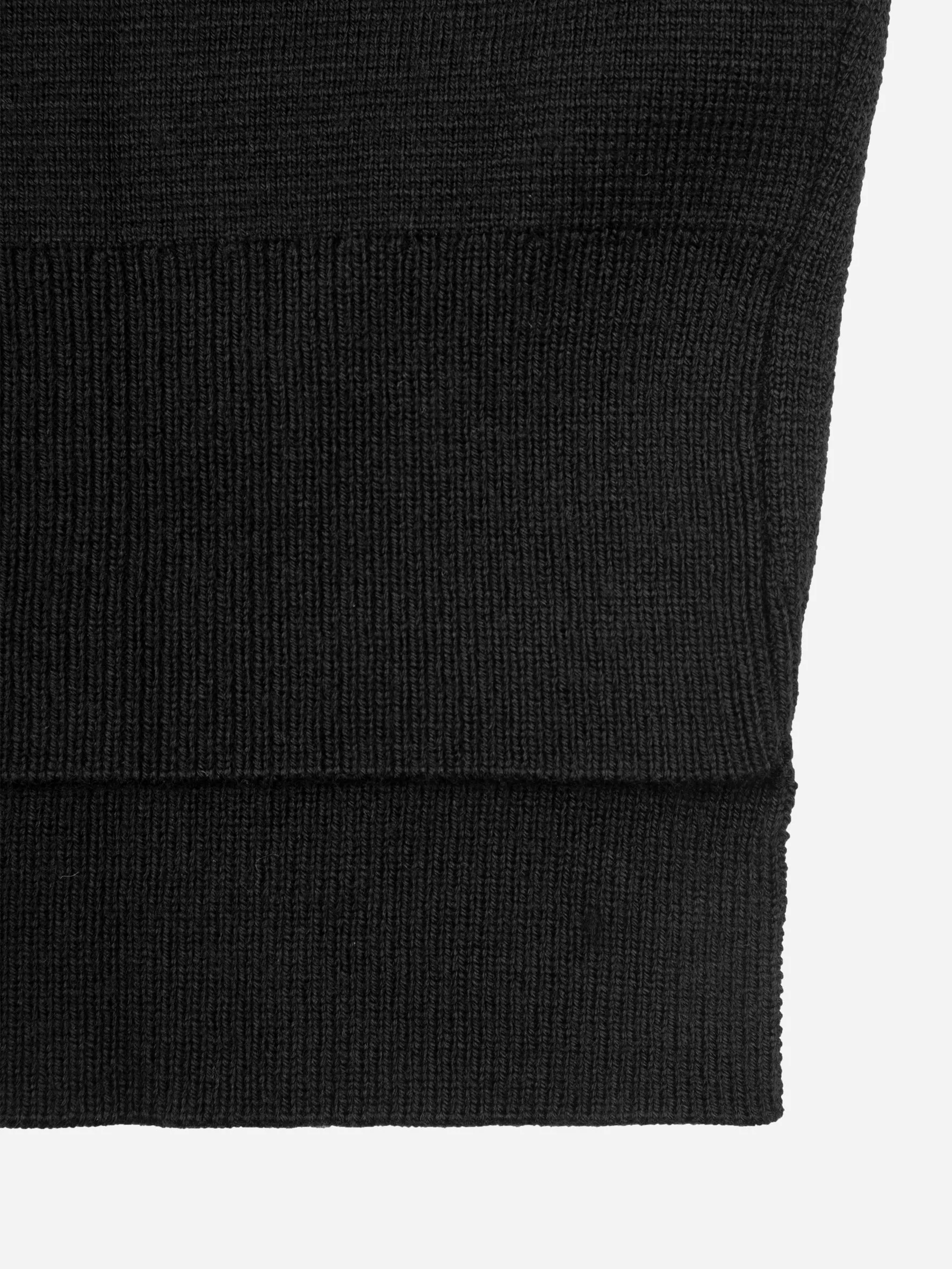 006 - Oversized Asymmetric Knit Turtleneck