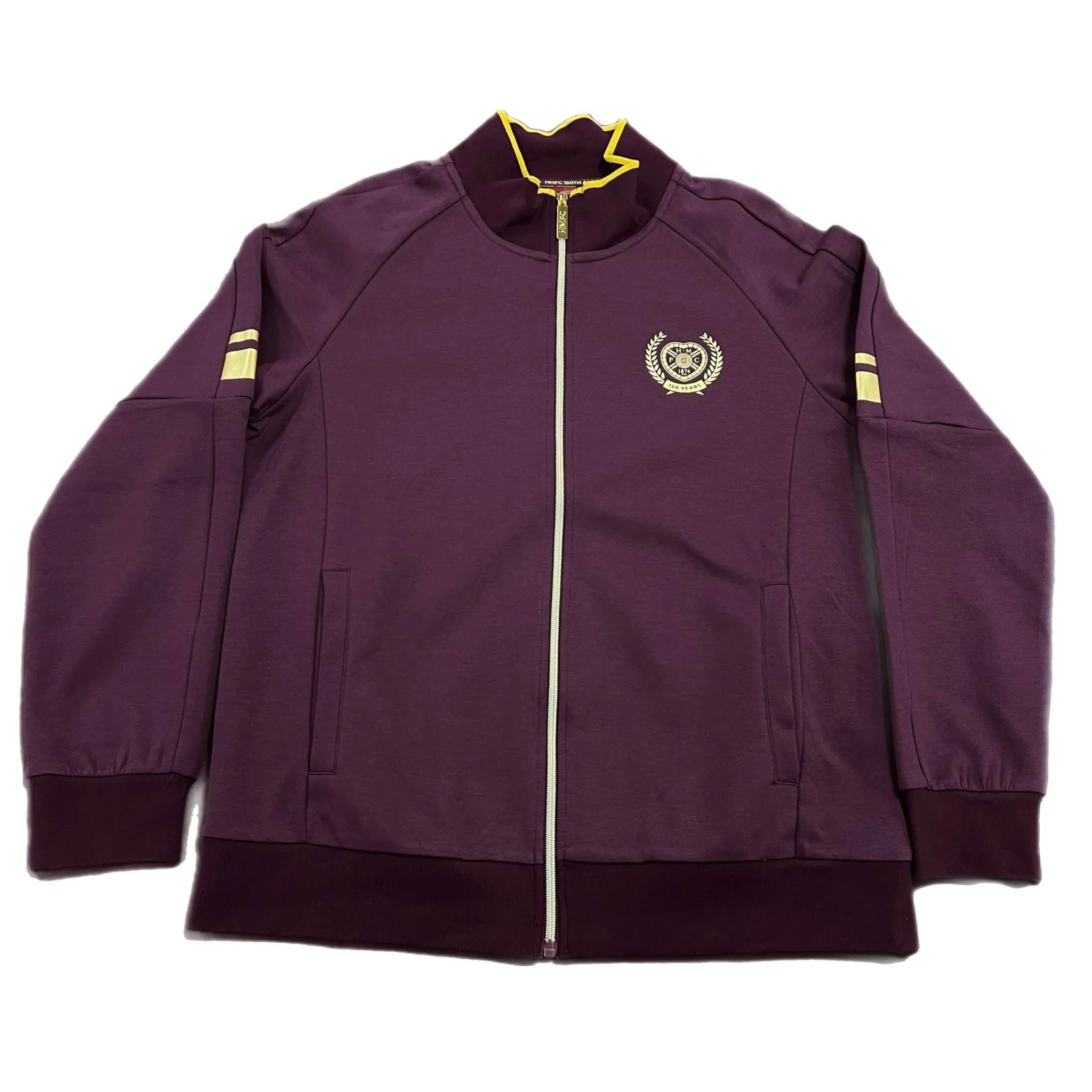 150th Burgundy Track Jacket