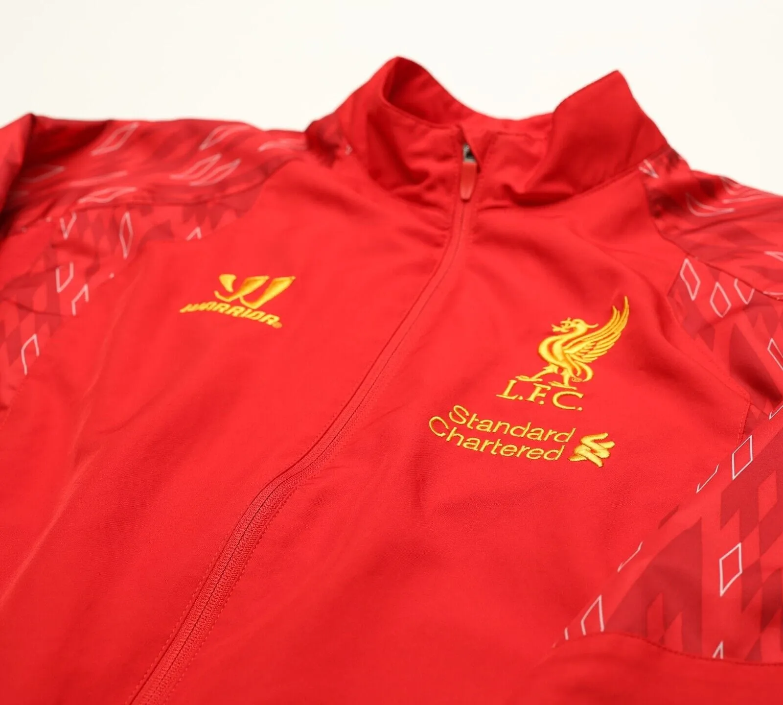 2013/14 LIVERPOOL Vintage Warrior Football Presentation Jacket Track Top (M)