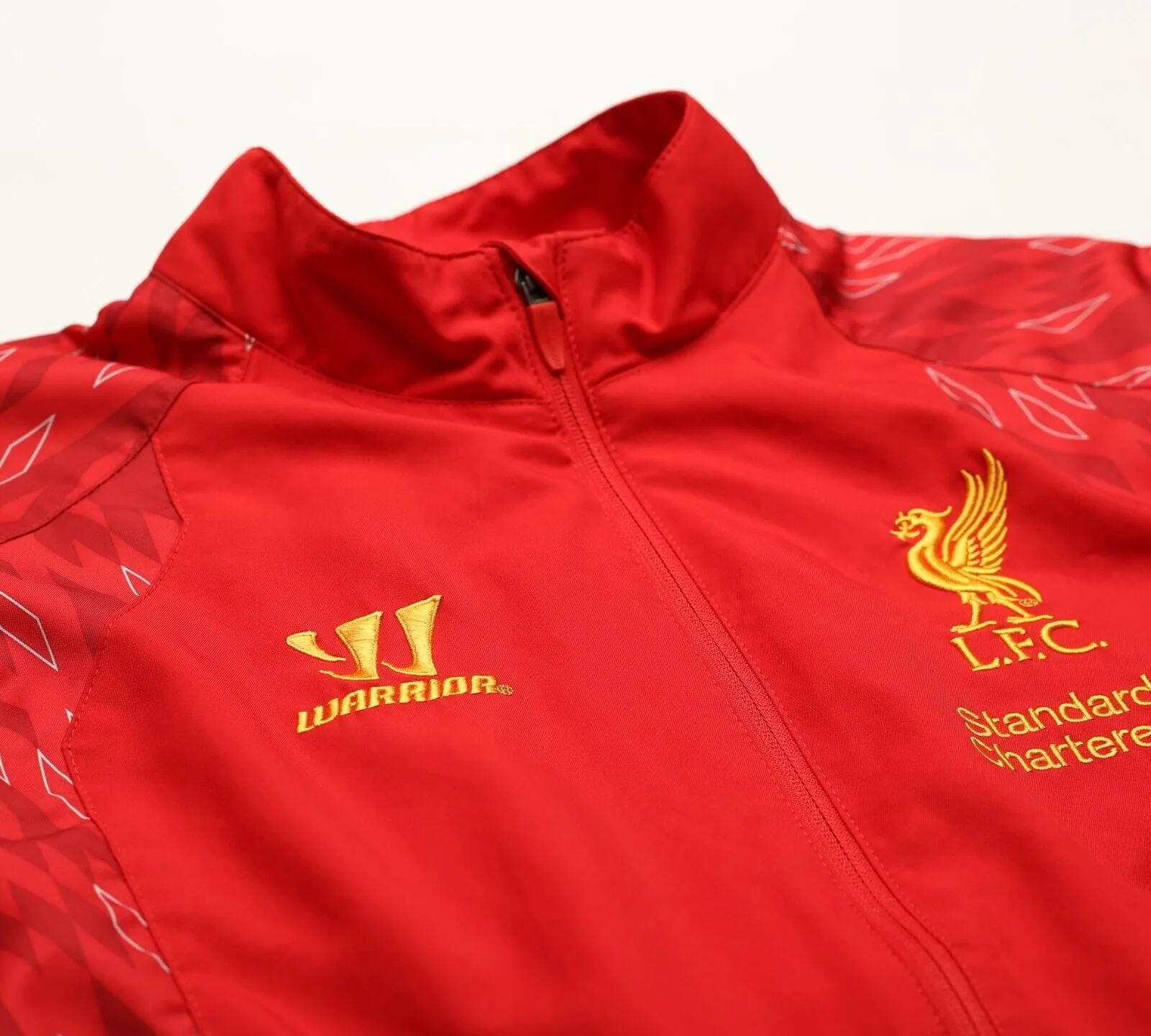 2013/14 LIVERPOOL Vintage Warrior Football Presentation Jacket Track Top (M)