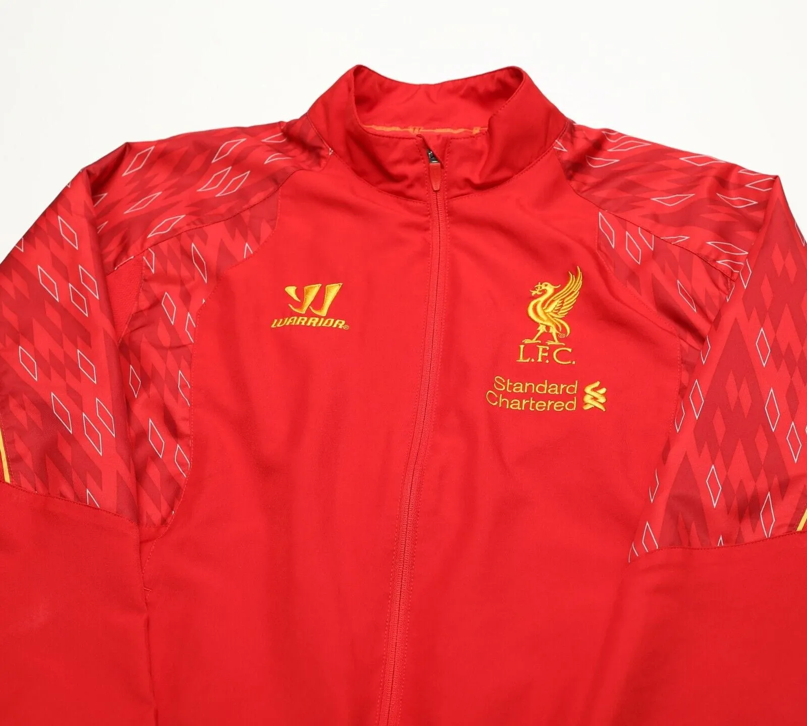 2013/14 LIVERPOOL Vintage Warrior Football Presentation Jacket Track Top (M)