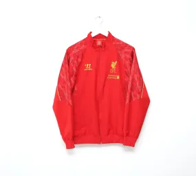 2013/14 LIVERPOOL Vintage Warrior Football Presentation Jacket Track Top (M)