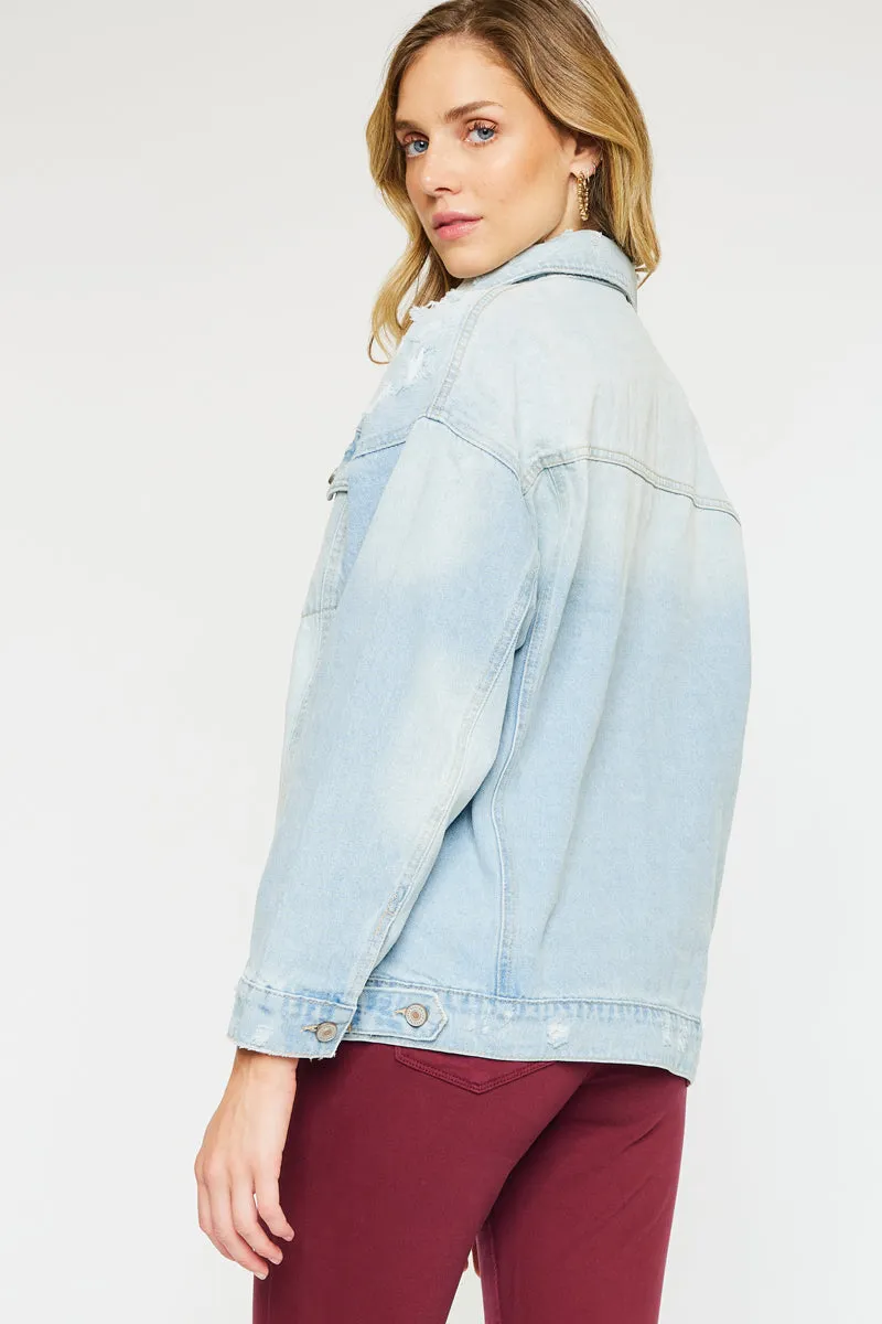 Aaliyah Oversized Denim Jacket