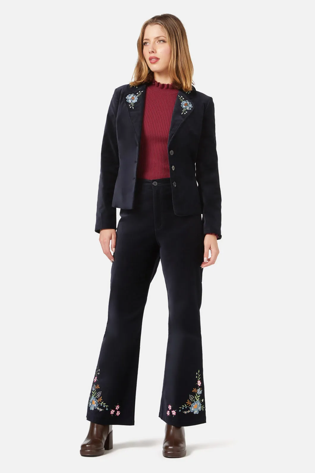 Agnes Velvet Blazer