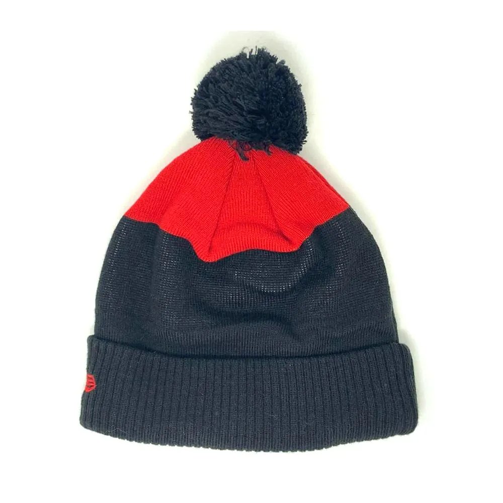 Atlanta Falcons - Knit Hat  Cuff Pom Patch, New Era