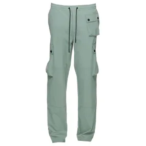 Belstaff Techmaster Steel Green Cargo Trousers