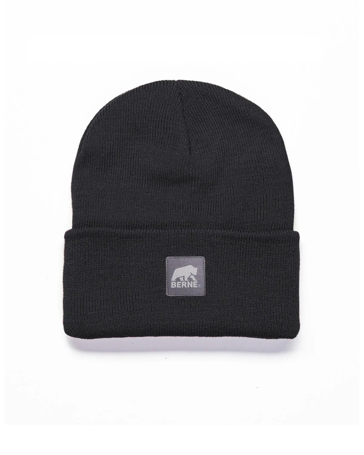 Berne Youth Unisex Heritage Knit Cuff Black 100% Acrylic Beanie Hat