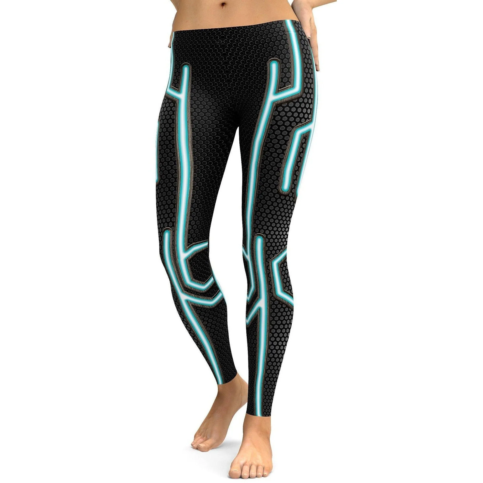 Blue Speedster Leggings