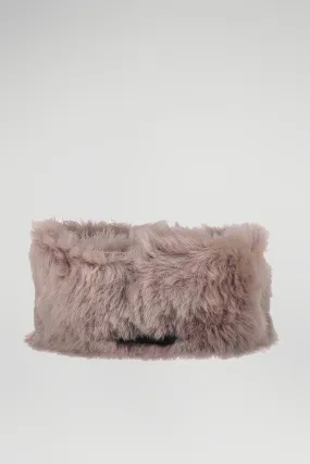 Blush Shearling Neckwarmer