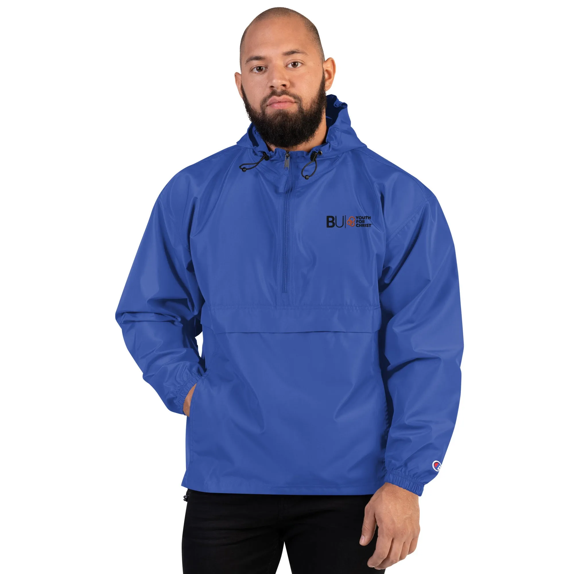 BU@YFC Embroidered Champion Packable Jacket