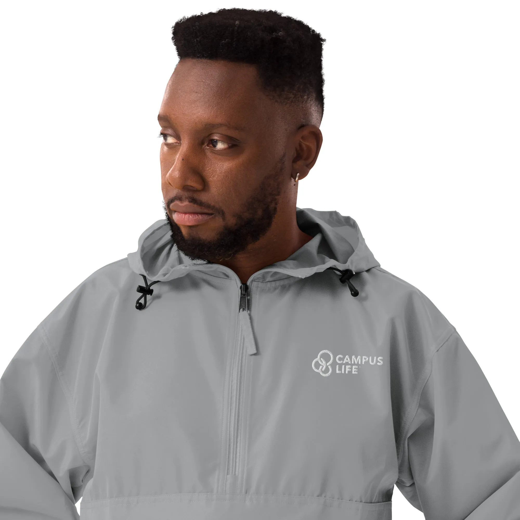 Campus Life Embroidered Champion Packable Jacket