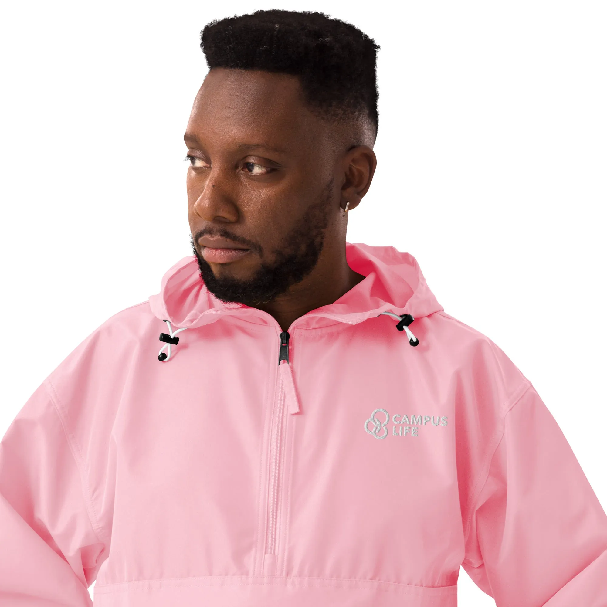 Campus Life Embroidered Champion Packable Jacket