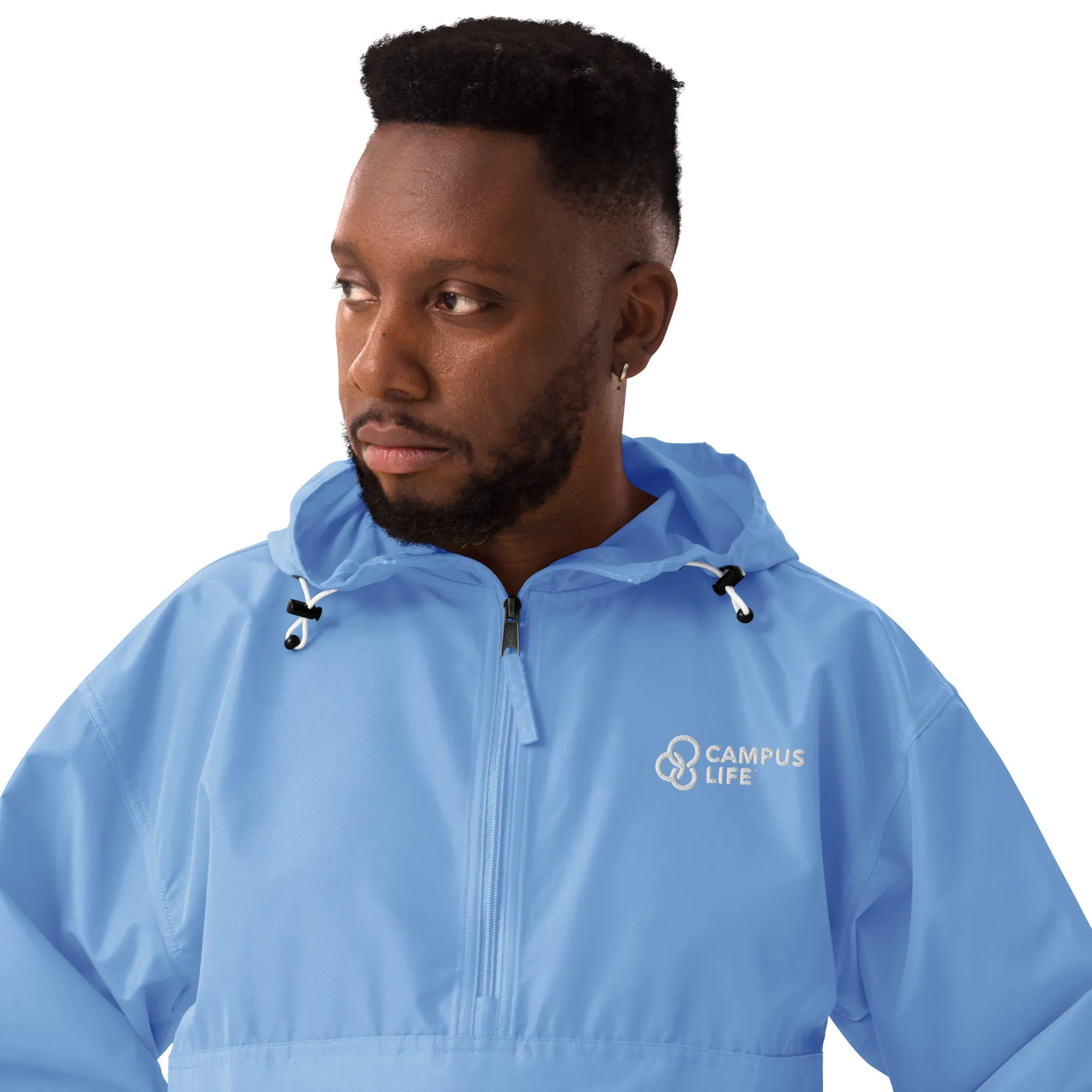 Campus Life Embroidered Champion Packable Jacket