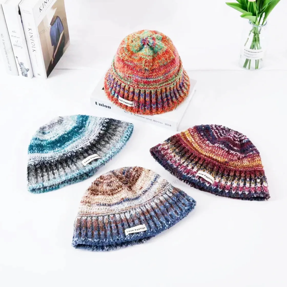 Casey Ombre Knit Beanies