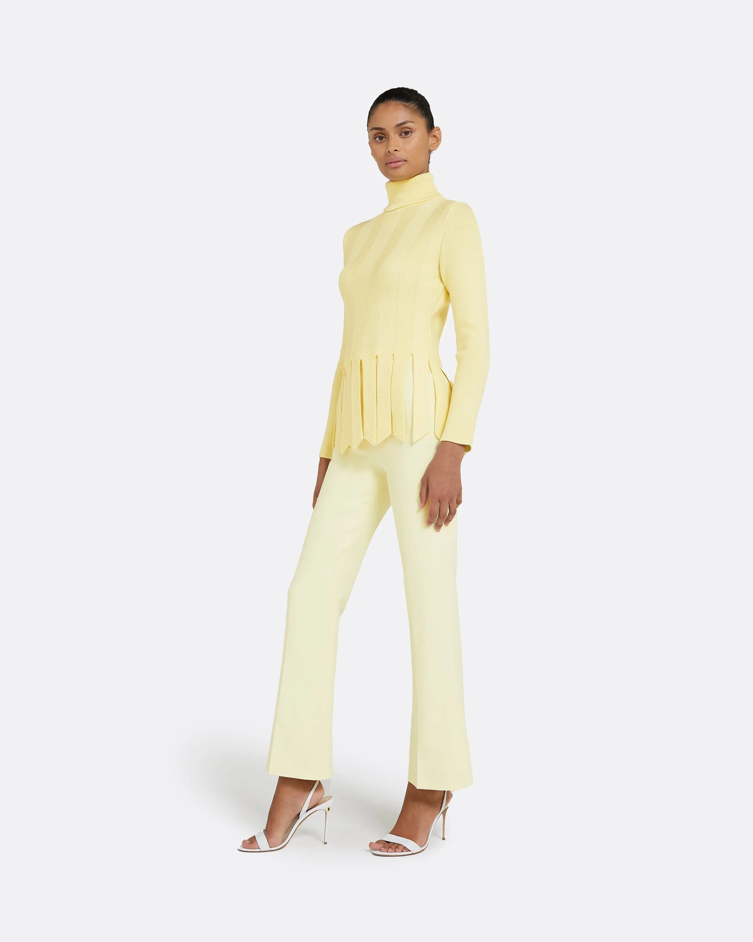 Cava Pale Primrose Knit