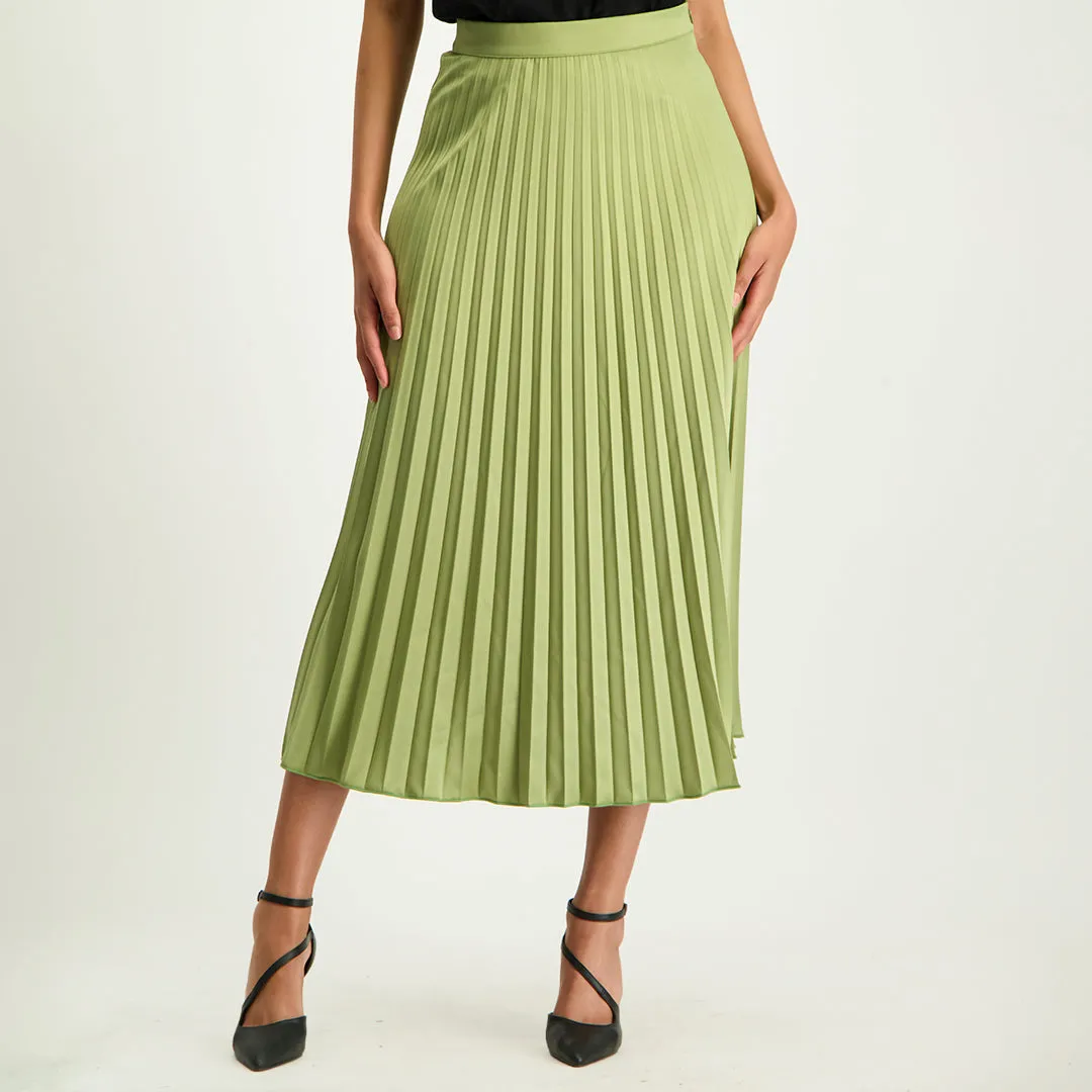 Chatruse Pleated Skirt