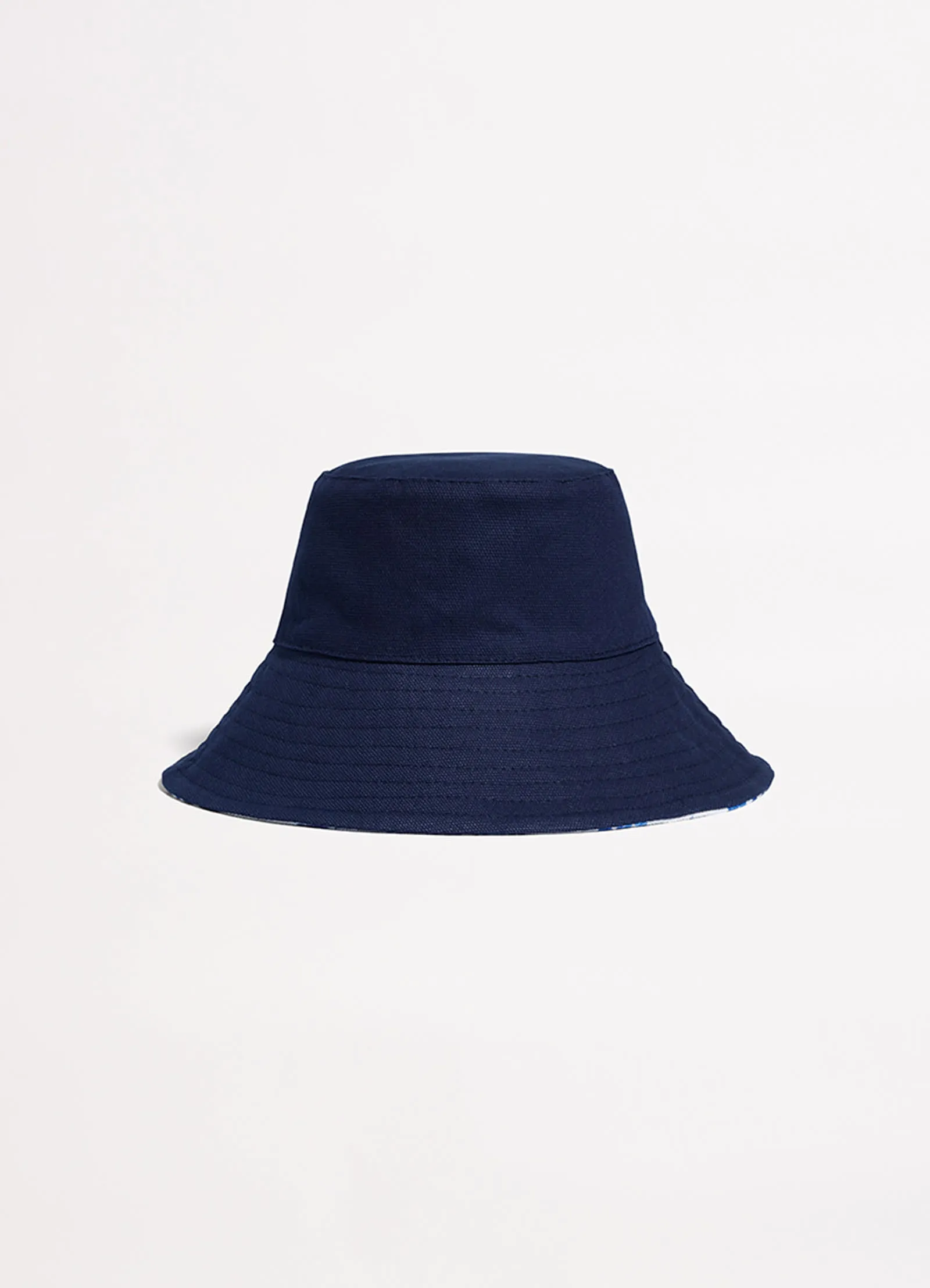 Corfu Reversible Bucket Hat - Azure