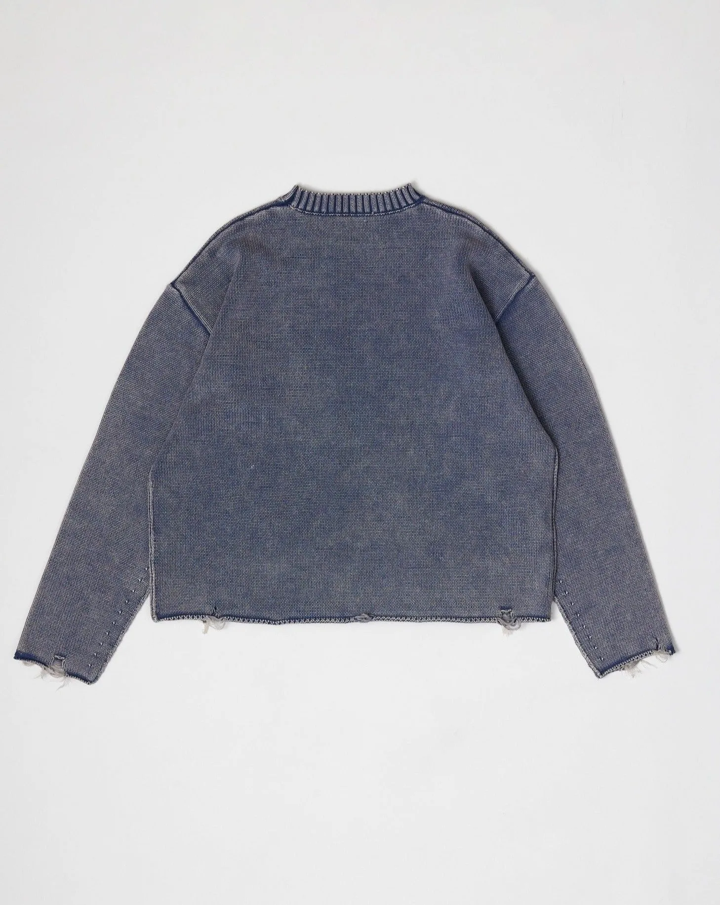 Declan Sweater in Washed Blue