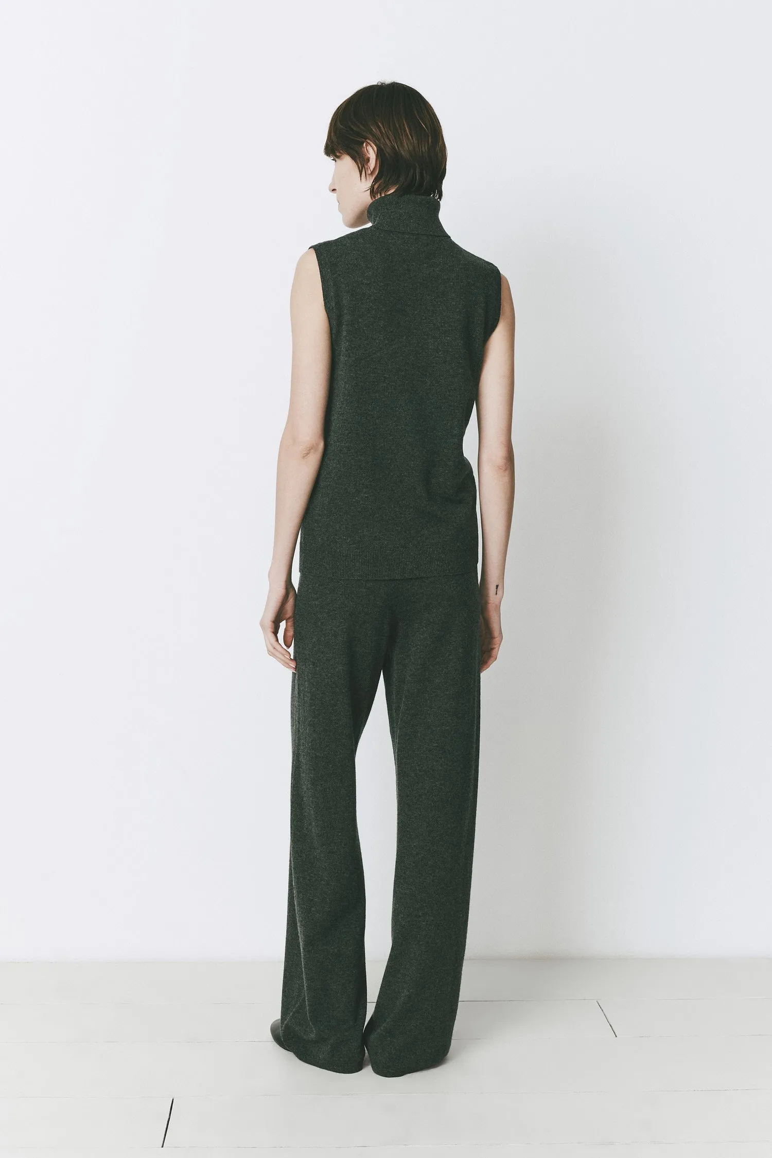 Denis S/L Turtleneck Knit Top