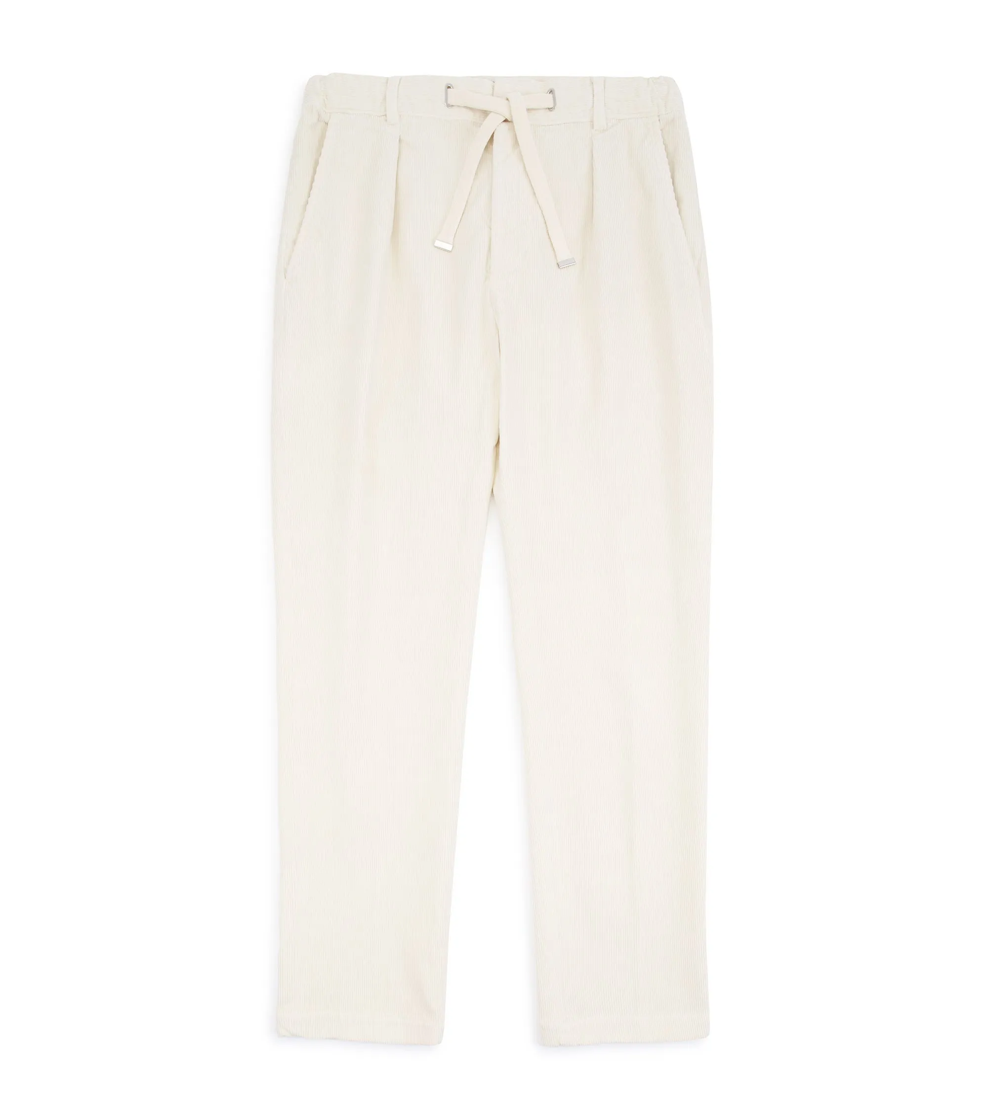 East Harbour Surplus Oxnard Washed Corduroy Easy Trousers: Off White