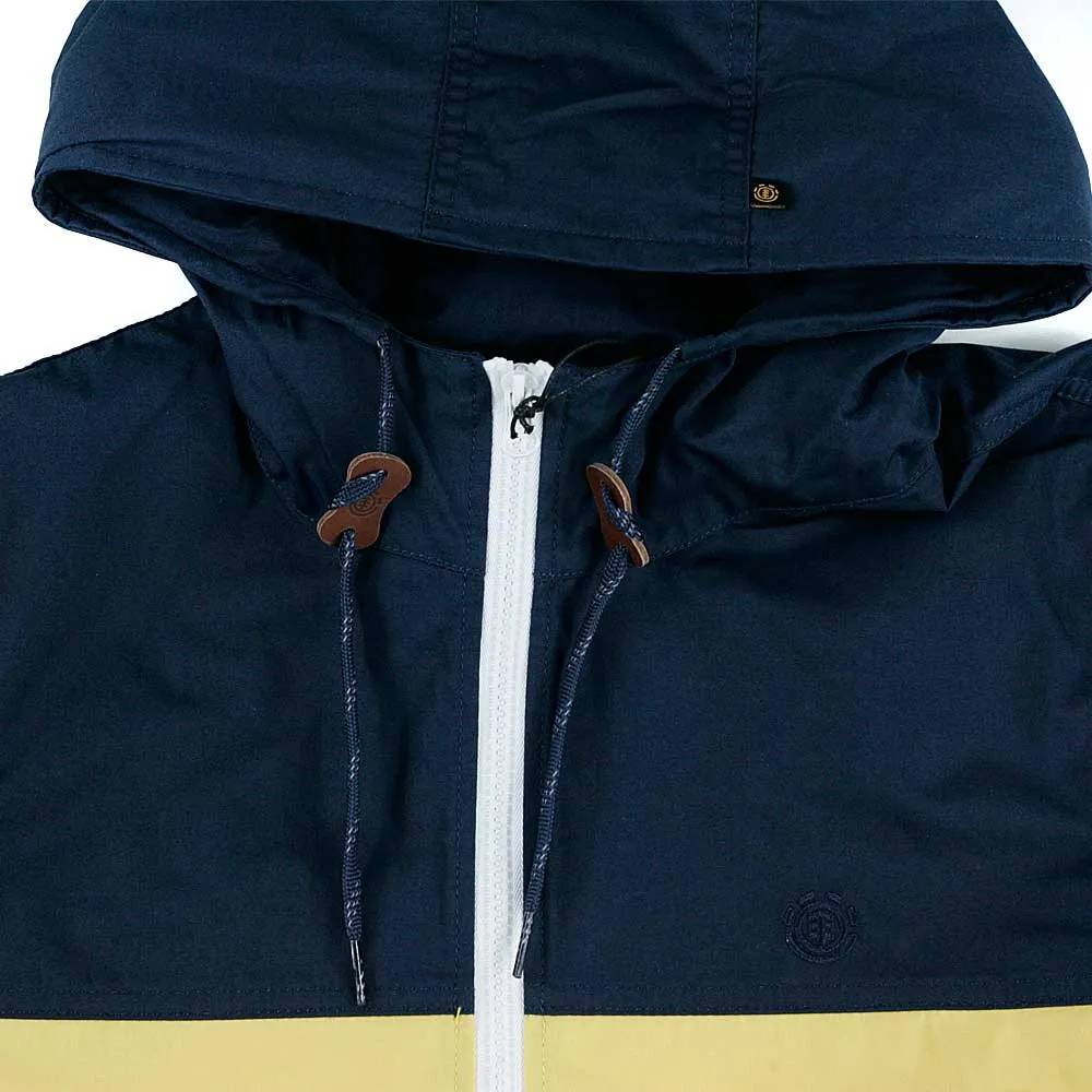 Element Alder Light 2 Tones Jacket Solar Power Navy Yellow