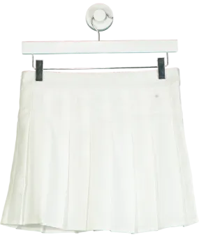 Finesse White Bella Pleated Tennis Skirt UK S