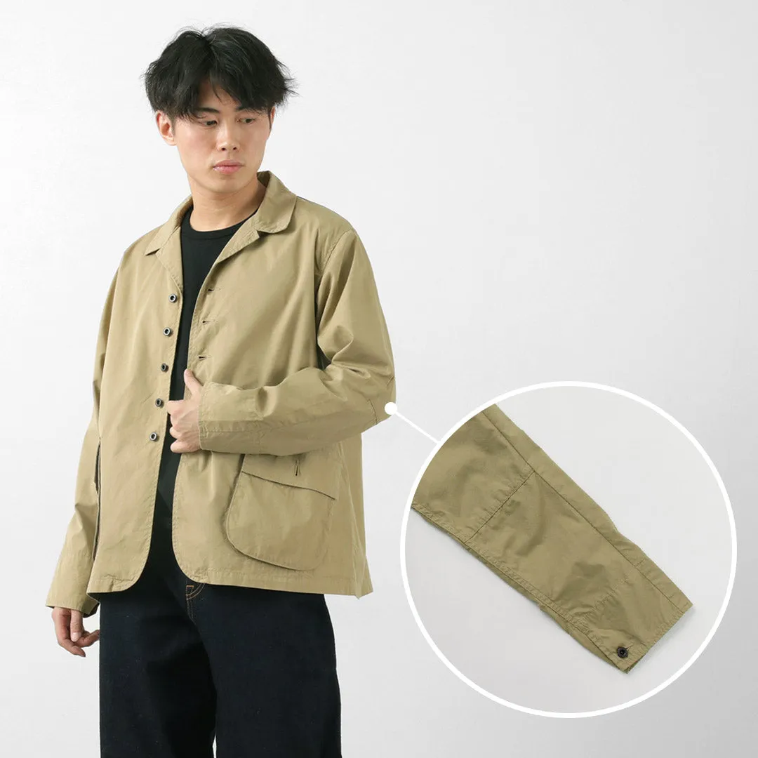 FOB FACTORY / F2439 Cotton nylon packable field jacket