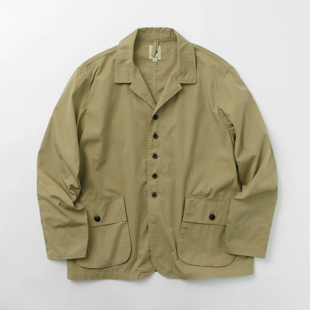 FOB FACTORY / F2439 Cotton nylon packable field jacket