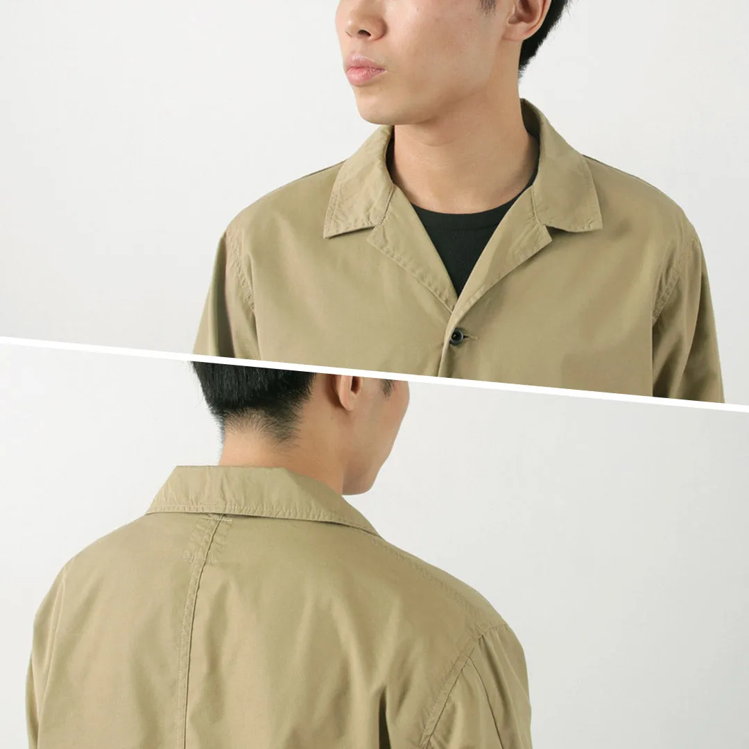 FOB FACTORY / F2439 Cotton nylon packable field jacket