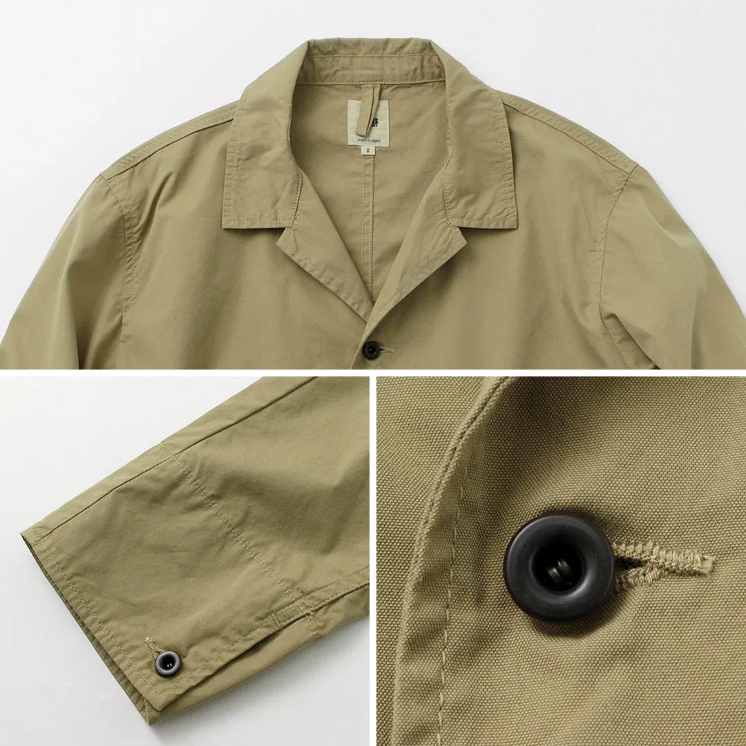 FOB FACTORY / F2439 Cotton nylon packable field jacket