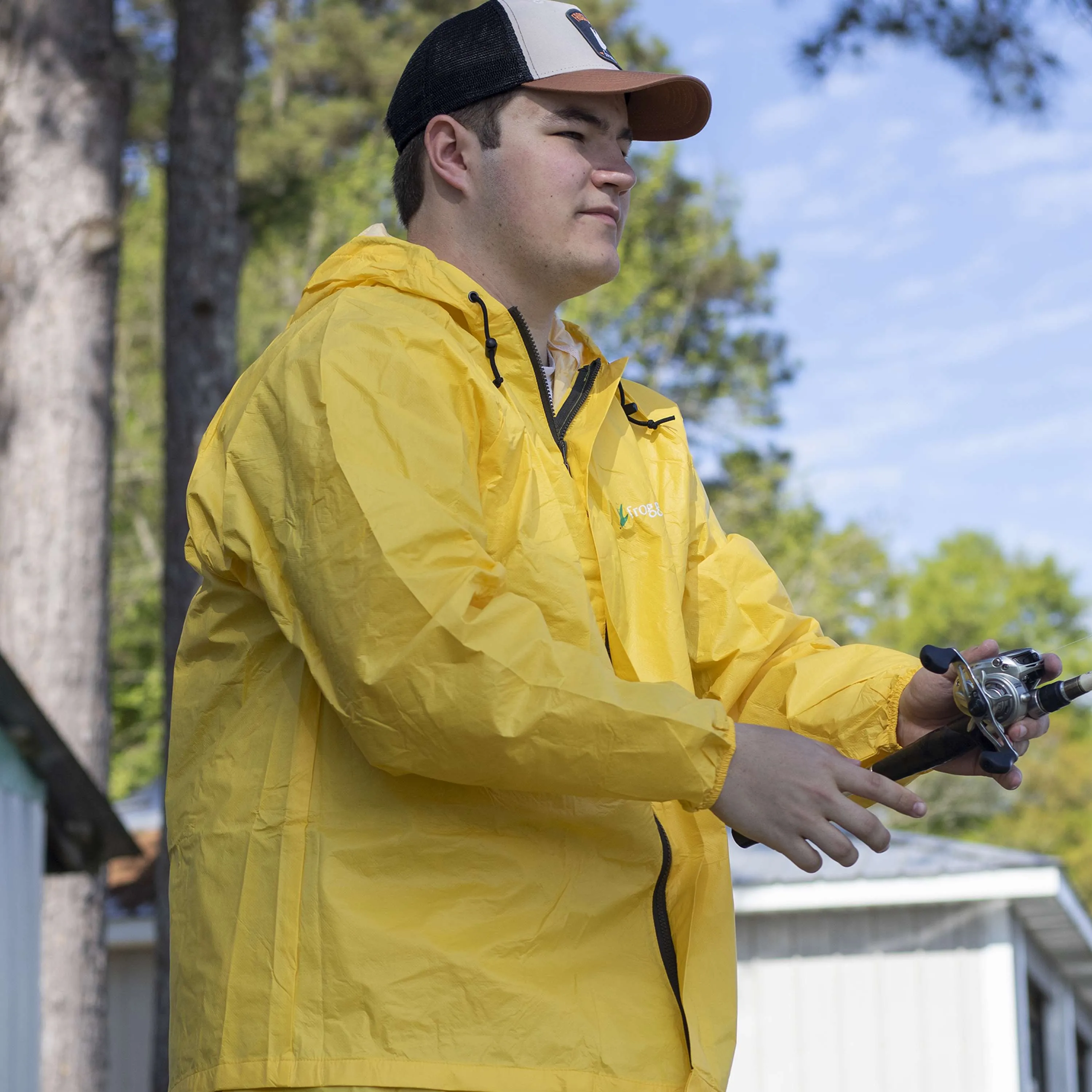 Frogg Toggs Mens Yellow Ultra-Lite2 Waterproof Rain Suit