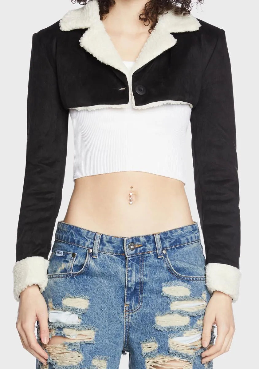 Handle It Beautifully Cropped Jacket