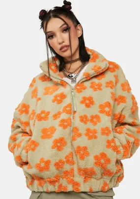 Heavy Petal Sherpa Jacket