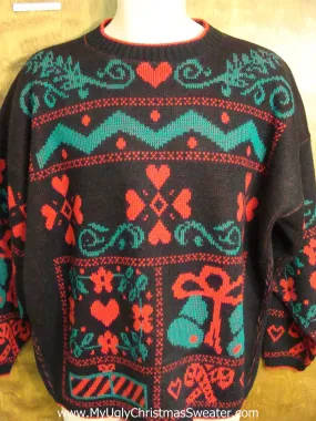 Horrible 80s Mess Ugly Christmas Jumper