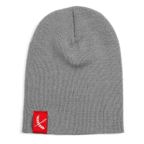 Imperial Skullcap Beanie - Grey / Red