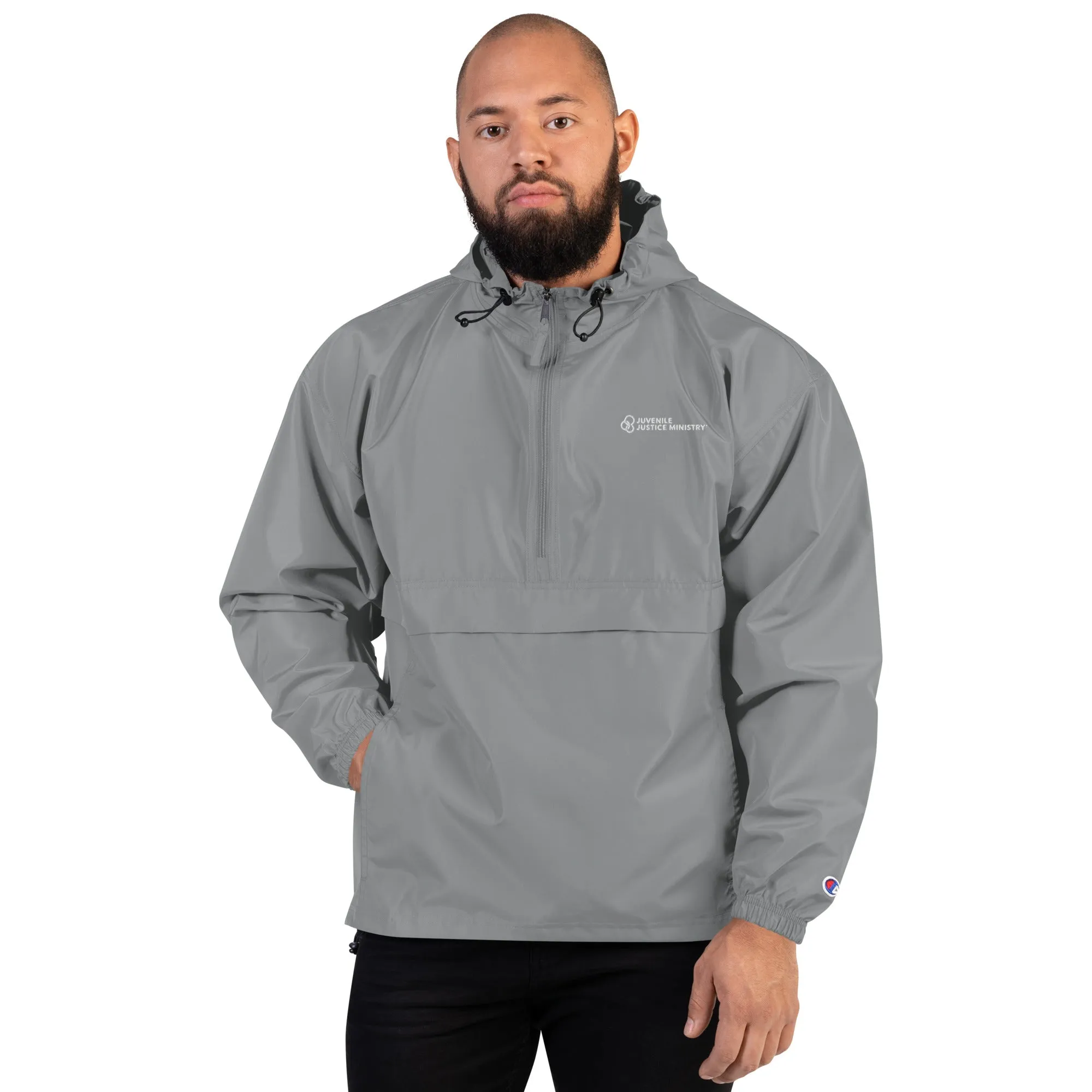 JJM Embroidered Champion Packable Jacket