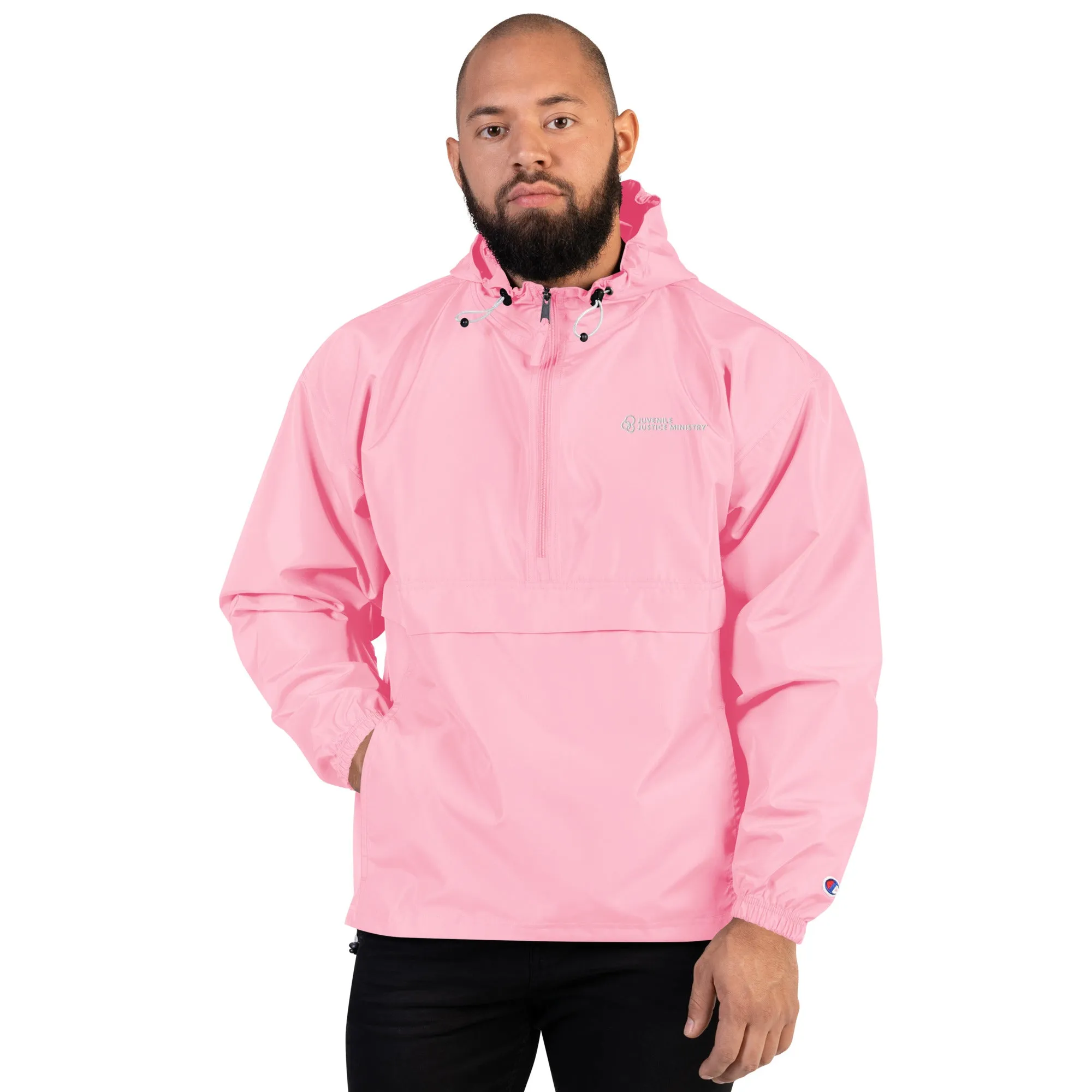 JJM Embroidered Champion Packable Jacket