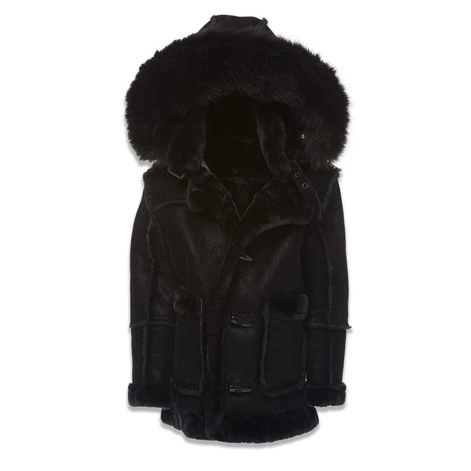 Jordan Craig Denali Shearling Kids Jacket Black