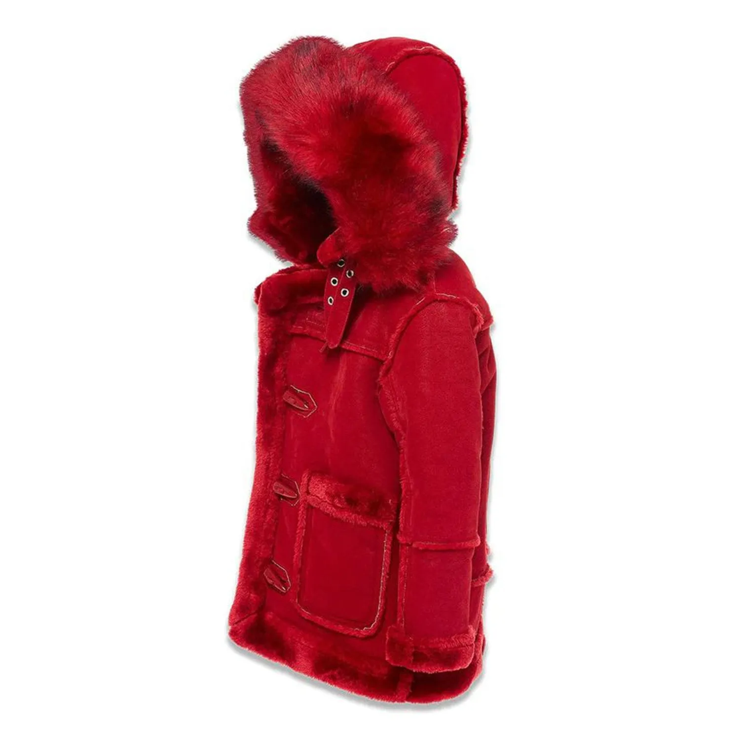 Jordan Craig Denali Shearling Kids Jacket Red