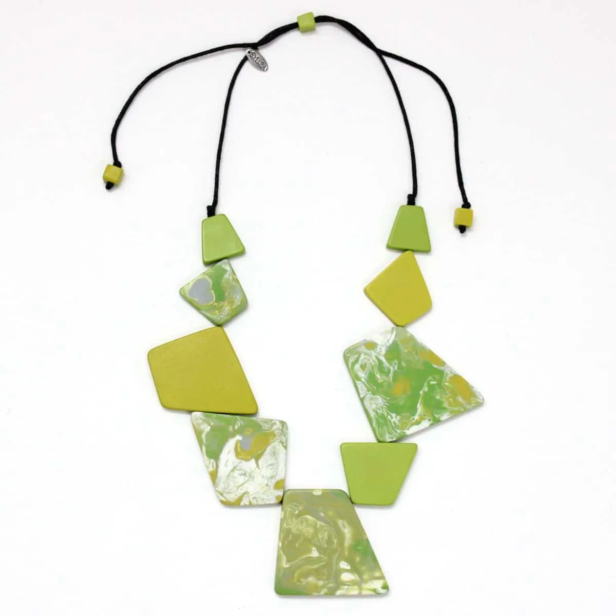 Lime Florence Statement Necklace