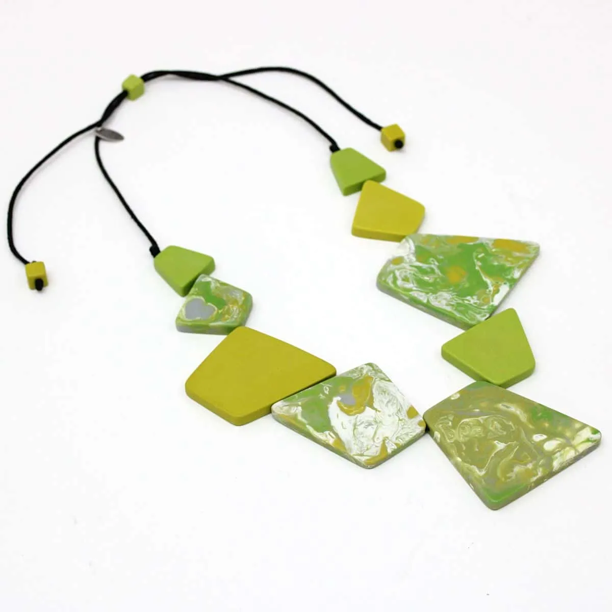 Lime Florence Statement Necklace