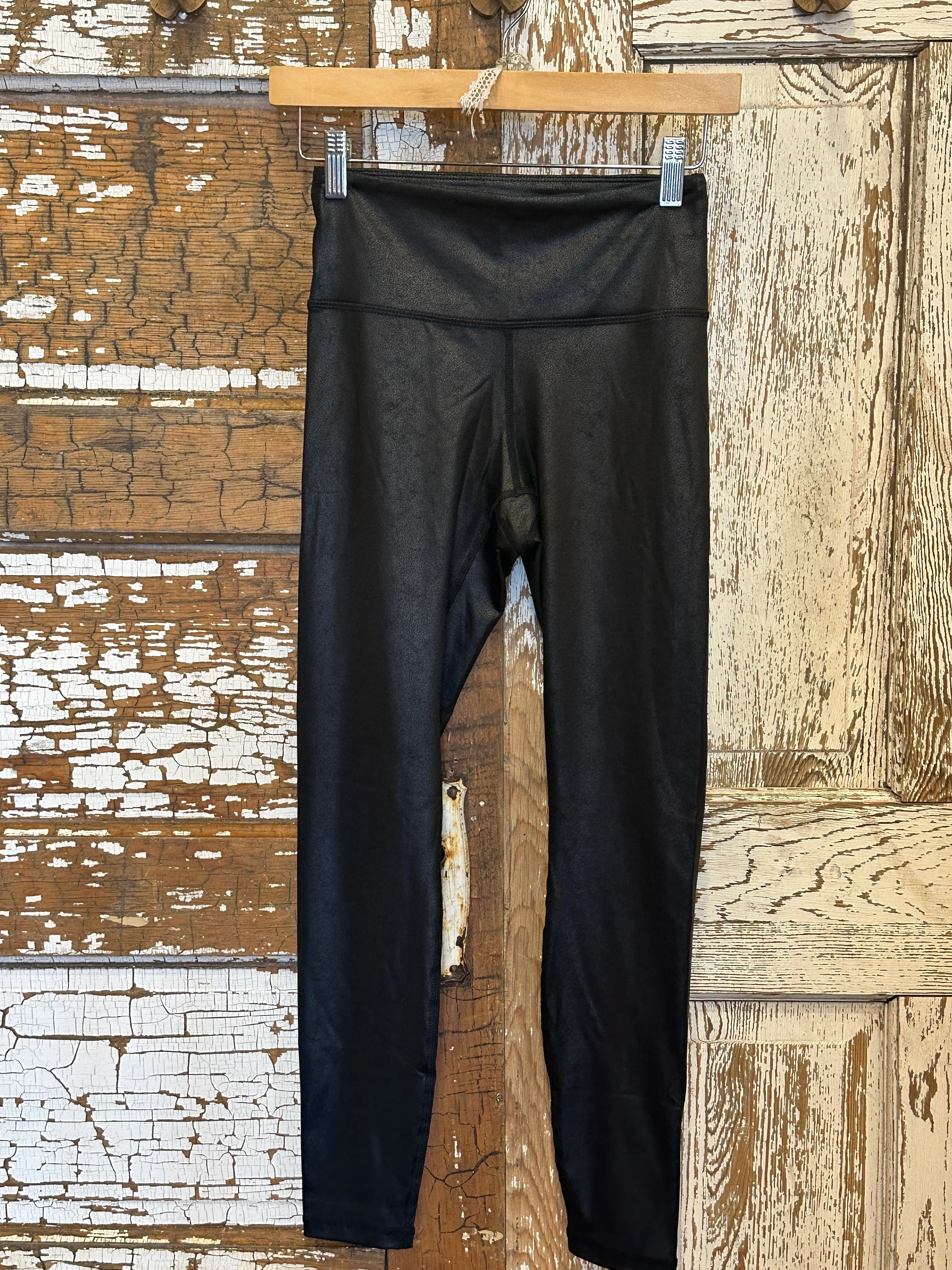 Lux Pleather Leggings: Small - 3X