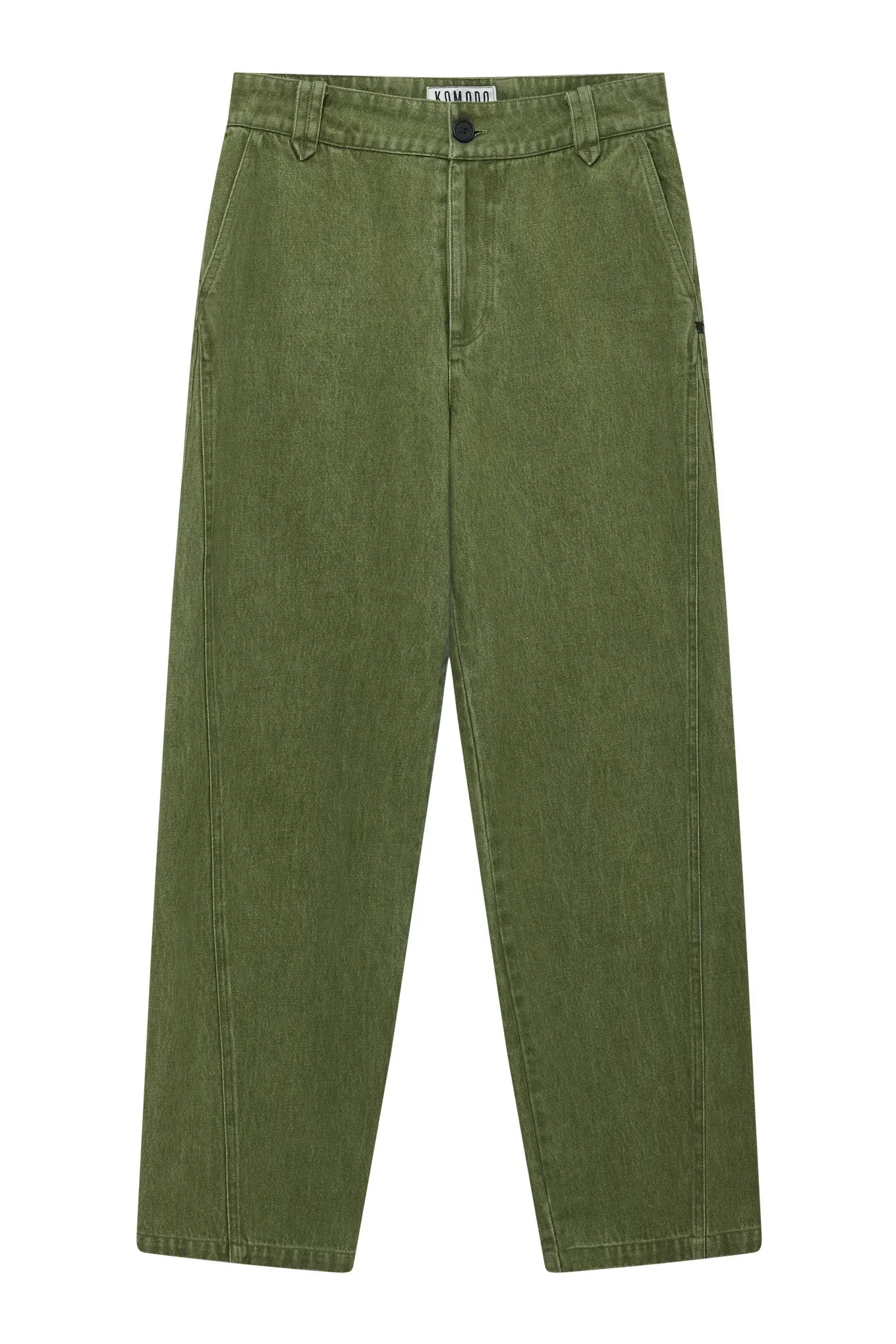 Makulu Organic Cotton Trouser Green Wash