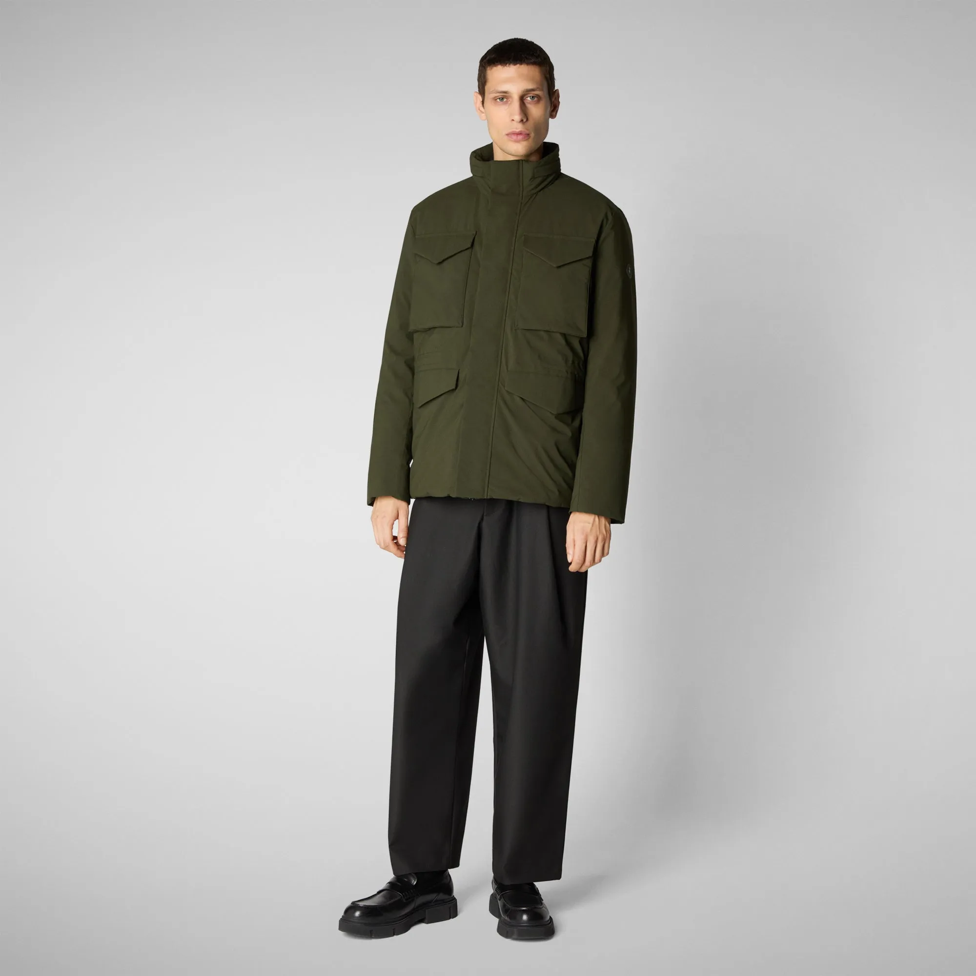 Men's jacket trenton in land green