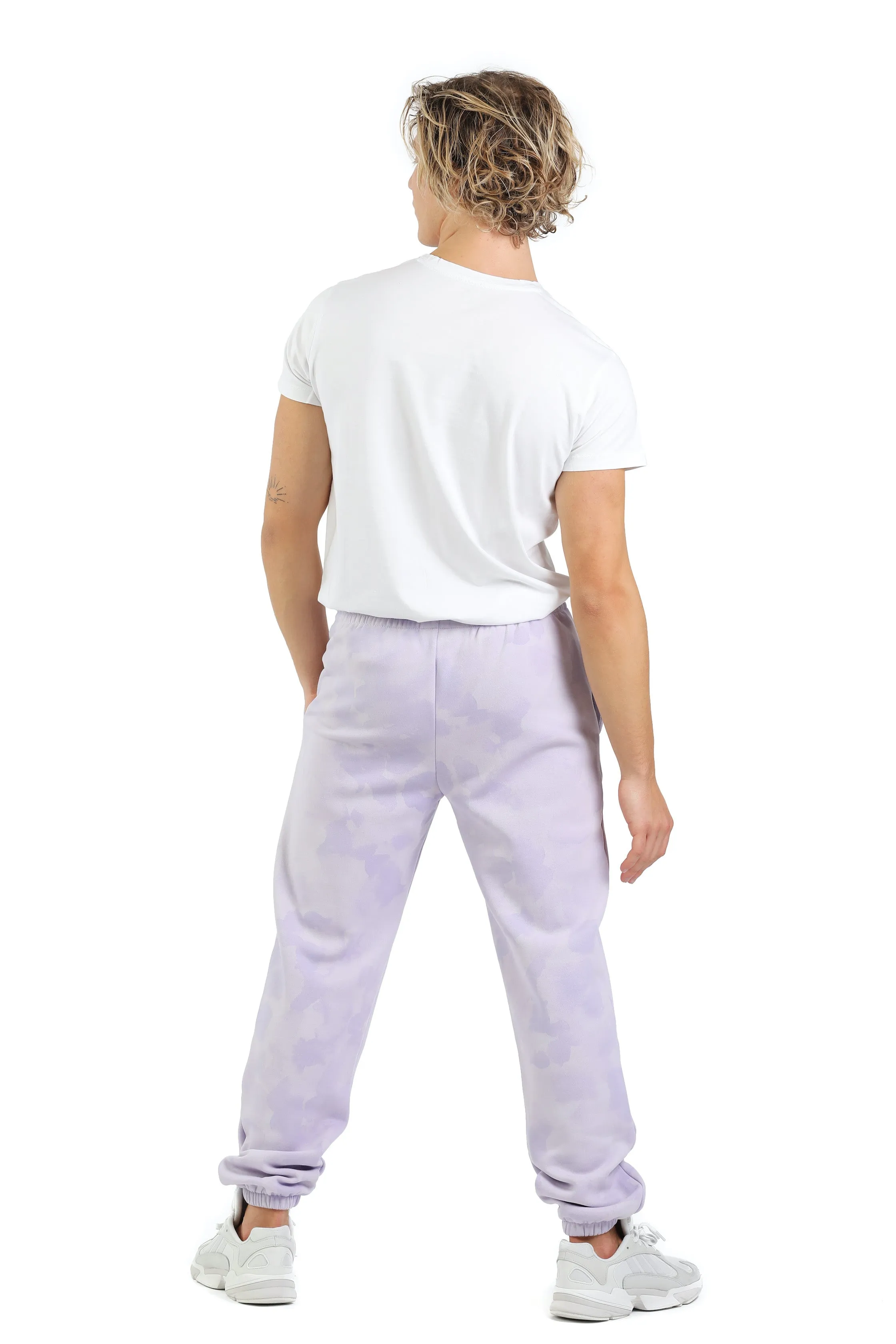 Men's Jogger in Lavender Sponge