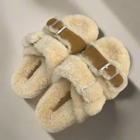 Nora Shearling Slide - PREORDER - 2 Colours