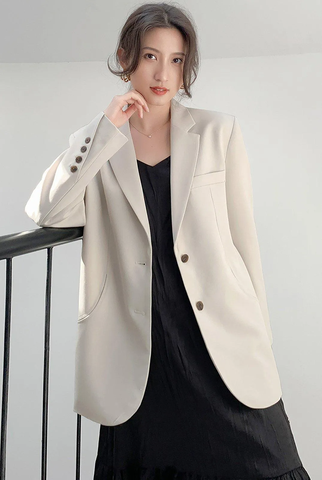 Oversize Single Breasted Blazer