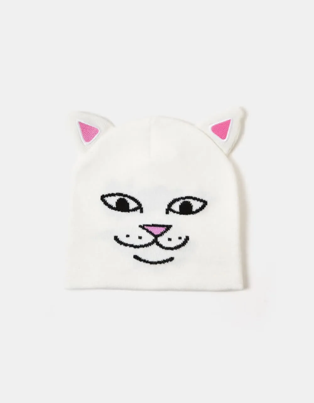 RIPNDIP Nerm Face Beanie  - White