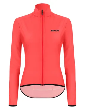 Santini Women's Nebula Puro Wind Jacket - Granatina Pink